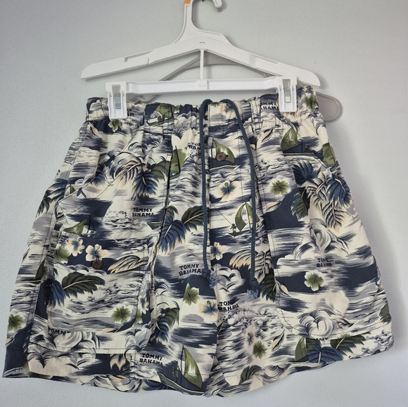 Tommy Bahama Tropical Printed Swim Trunks Shorts - Picture 1 of 5